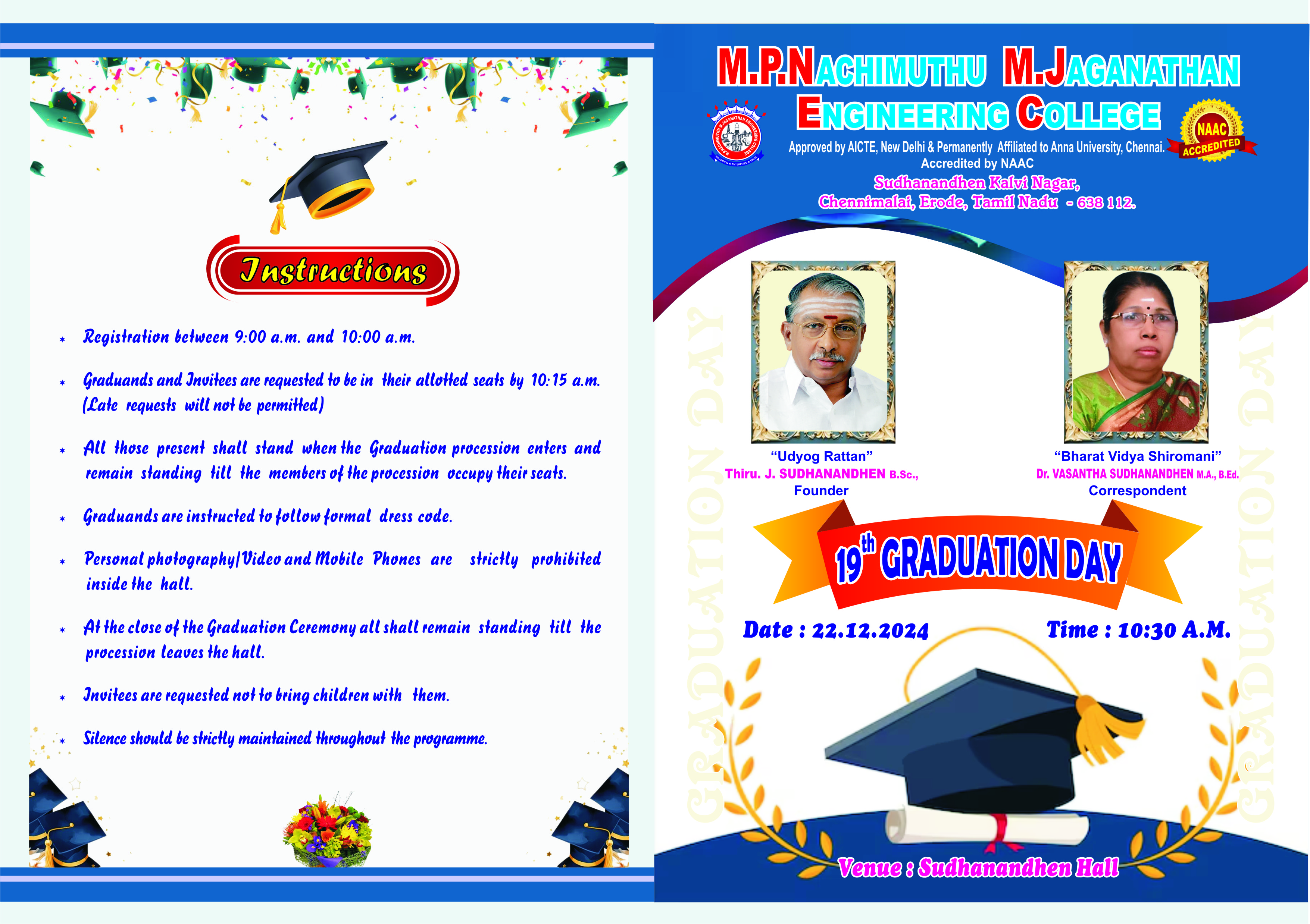 19th Graduation Day